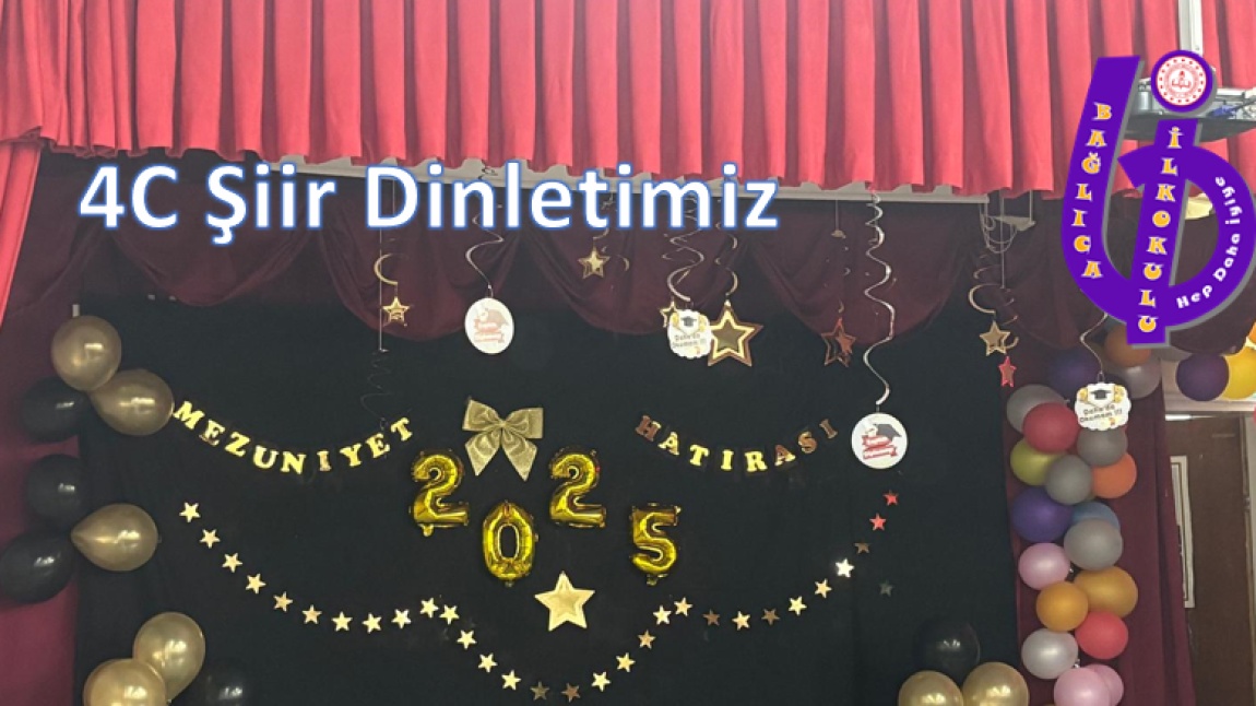 4/C Sınıfından Şiir Dinletisiyle Anlamlı Mezuniyet Hatırası